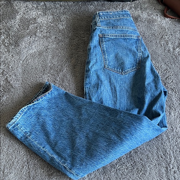 Madewell Curvy Perfect Vintage Wide-Leg Crop Jean - Picture 1 of 5